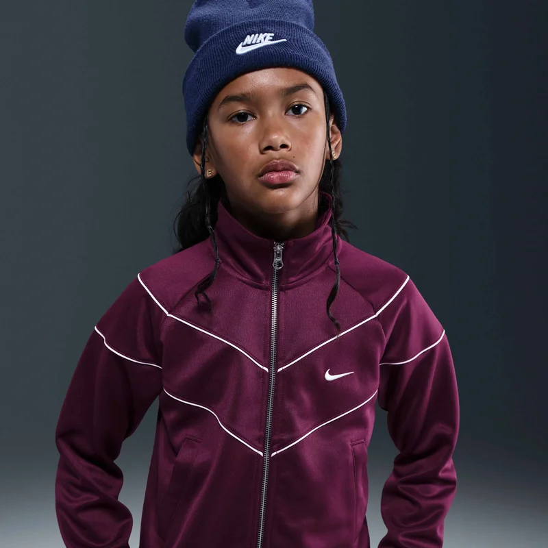 Nike Pink Kids' Sportswear Knit Track Jacket  | Best Price UAE